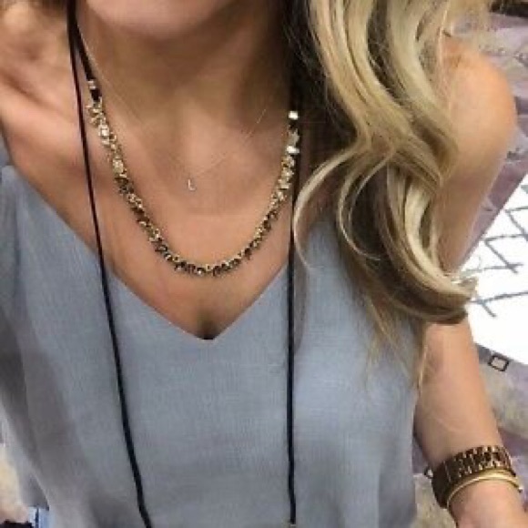 Stella & Dot - Eliza Fringe Necklace - Picture 4 of 8